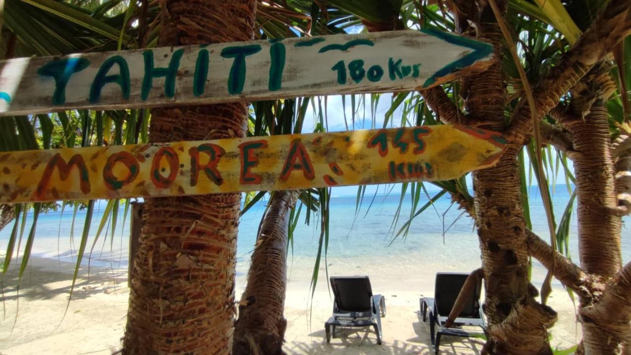Te Fitii Garden & Beach 파레 외부 사진